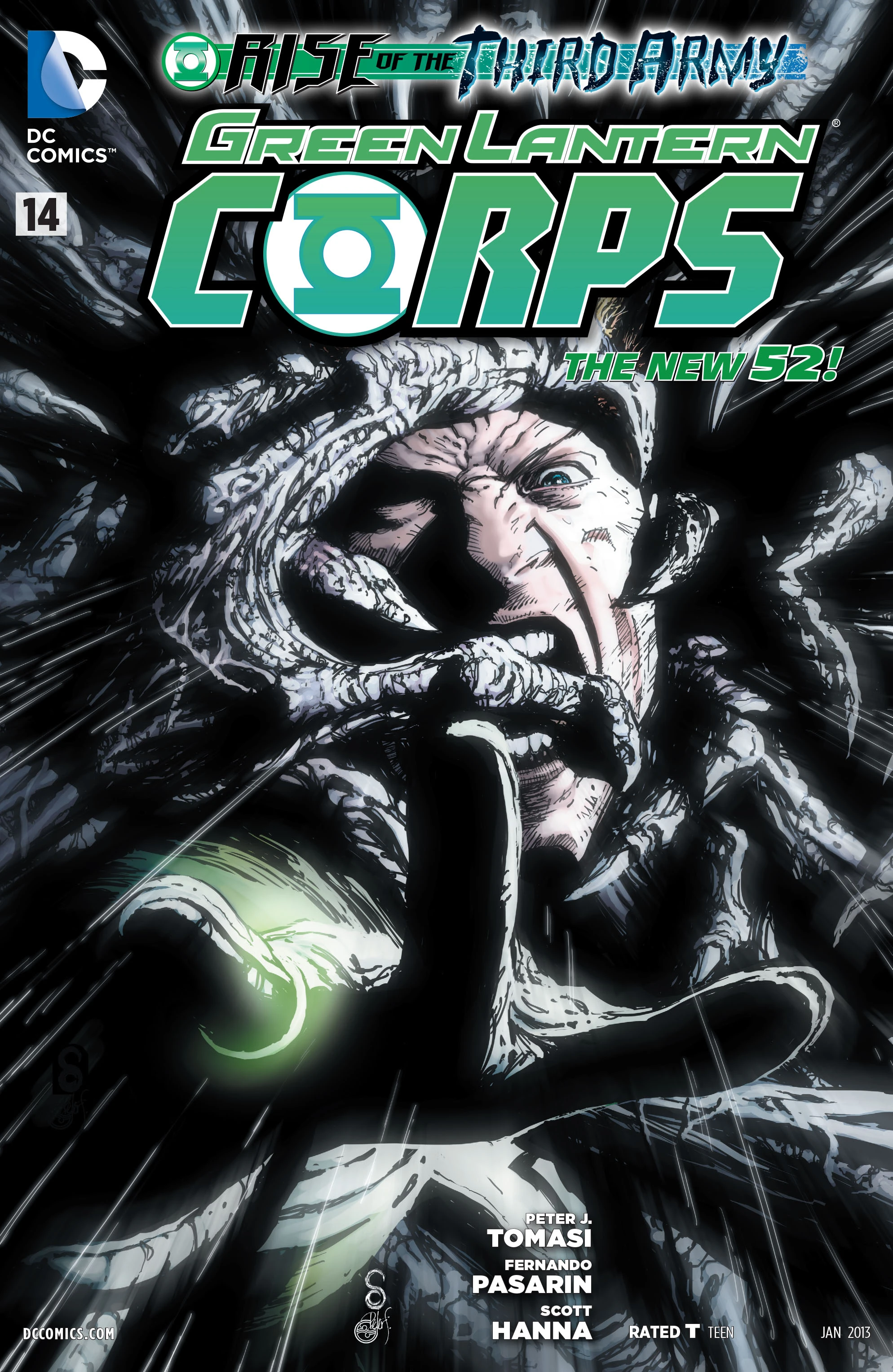 Green Lantern Corps #14 (DC, 2012 — Cover A) cover